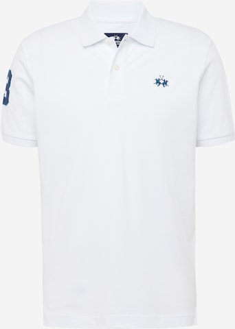 La Martina Shirt in White: front