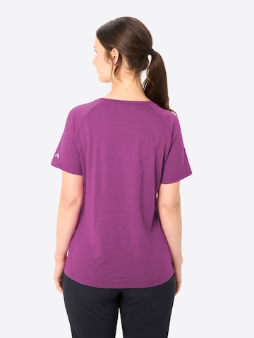 VAUDE Performance shirt 'Essential' in Purple