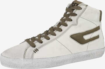 DIESEL Sneakers hoog 'Leroji' in Beige: voorkant