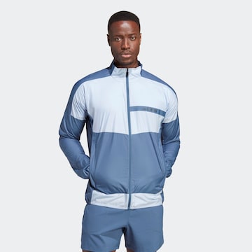 Veste outdoor ADIDAS TERREX en bleu : devant