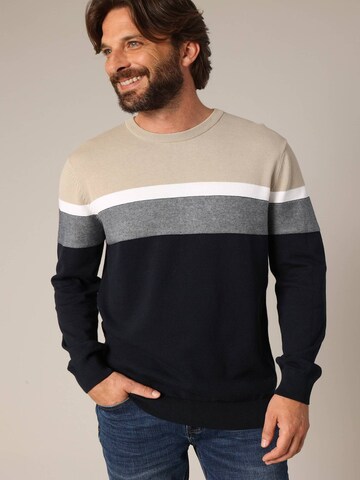 Pull-over 'Toaster' Deeluxe en bleu : devant