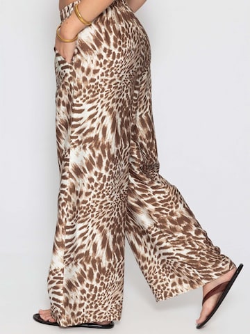 SASSYCLASSY Wide Leg Hose‌‌‌‌‌‌‌‌‌‌ in Braun