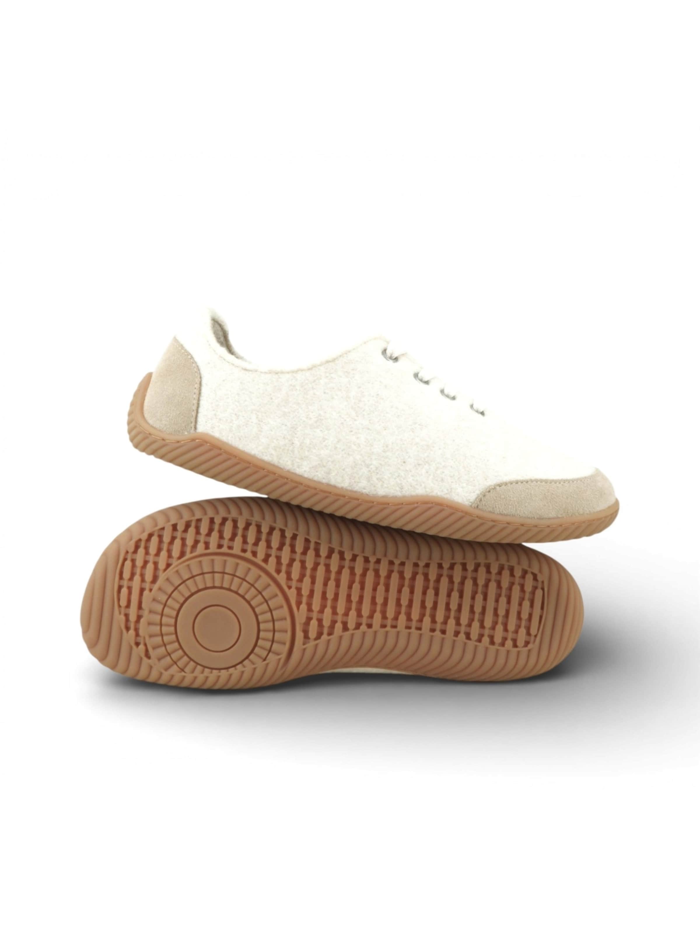Gottstein Sneakers 'Sneaker Barefoot Wool Sneaker' in White
