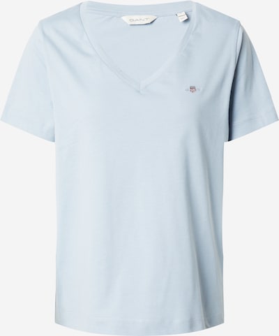 GANT T-shirt en bleu pastel, Vue avec produit