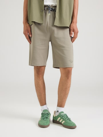 Regular Pantalon No Excess en vert : devant