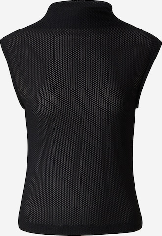 Oval Square Shirt 'Lexi' in Black: front