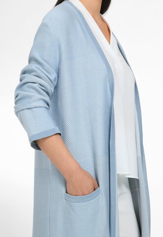 Anna Aura Gebreid vest in Blauw