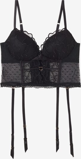 INTIMISSIMI Corsage 'SILVIA QUEEN OF HEARTS' in Black, Item view