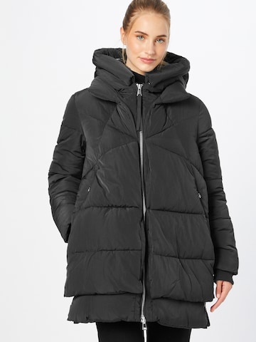 s.Oliver Winter Coat in Black: front