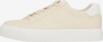 Baskets basses s.Oliver en beige : devant