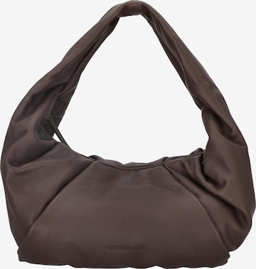 Les Visionnaires Handbag 'Greta Essential Soft Grainy' in Brown: front