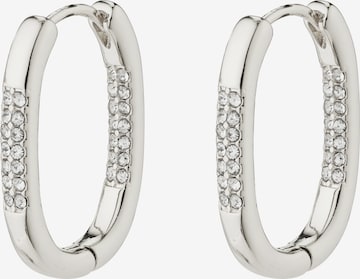 Pilgrim Обеци 'Star' в сребърно: отпред