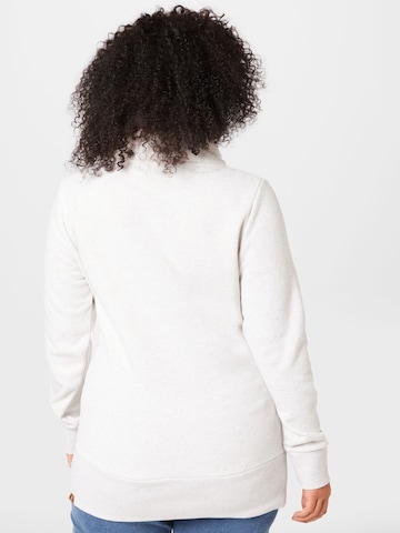 Ragwear Plus Sweatshirt 'NESKA' in Weiß