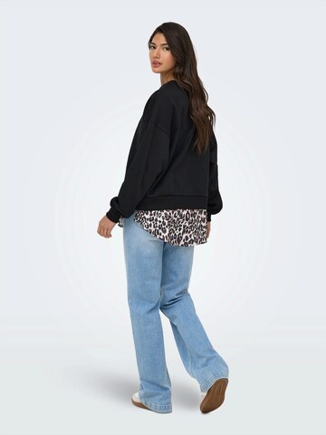 ONLYSweater majica 'ONLBROOKE' - crna boja