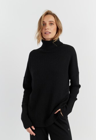 Chinti & Parker Svetr 'Pure Cashmere' – černá: přední strana