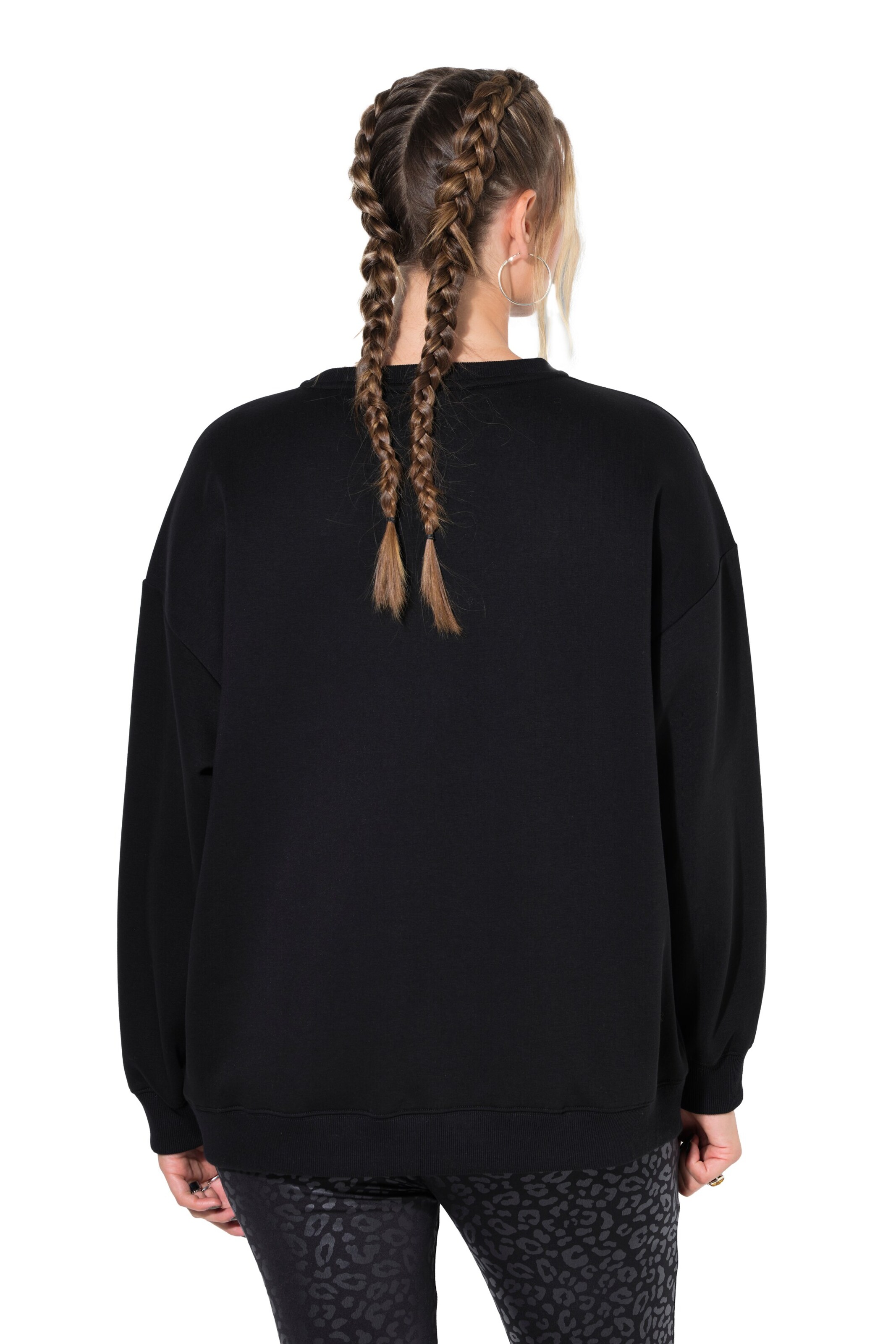 Studio Untold Sweatshirt in Zwart