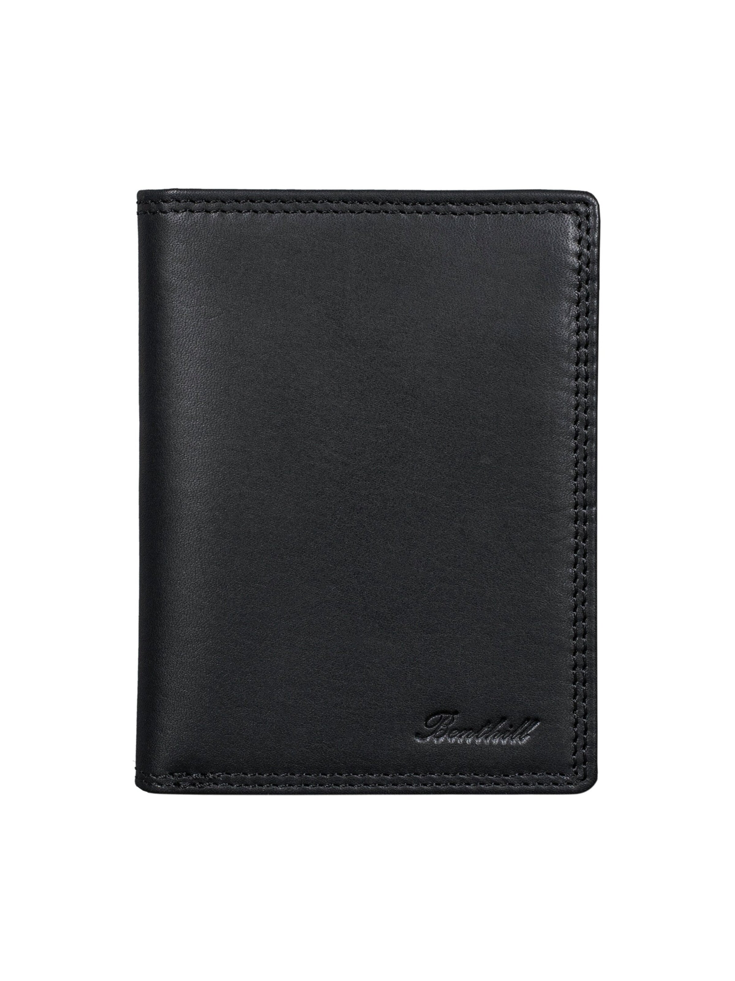 Benthill Wallet in Black: front