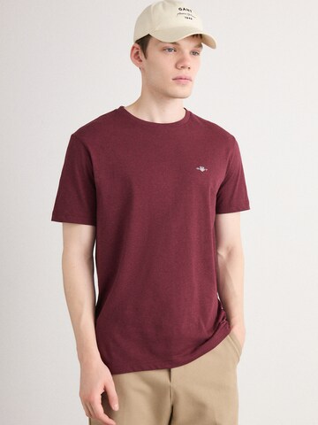 GANT T-Shirt in Rot: Vorderseite