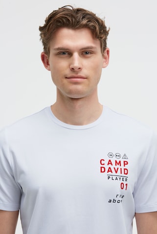 CAMP DAVID Koszulka w kolorze biały