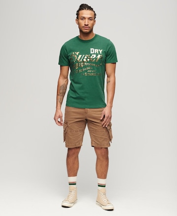 T-Shirt Superdry en vert