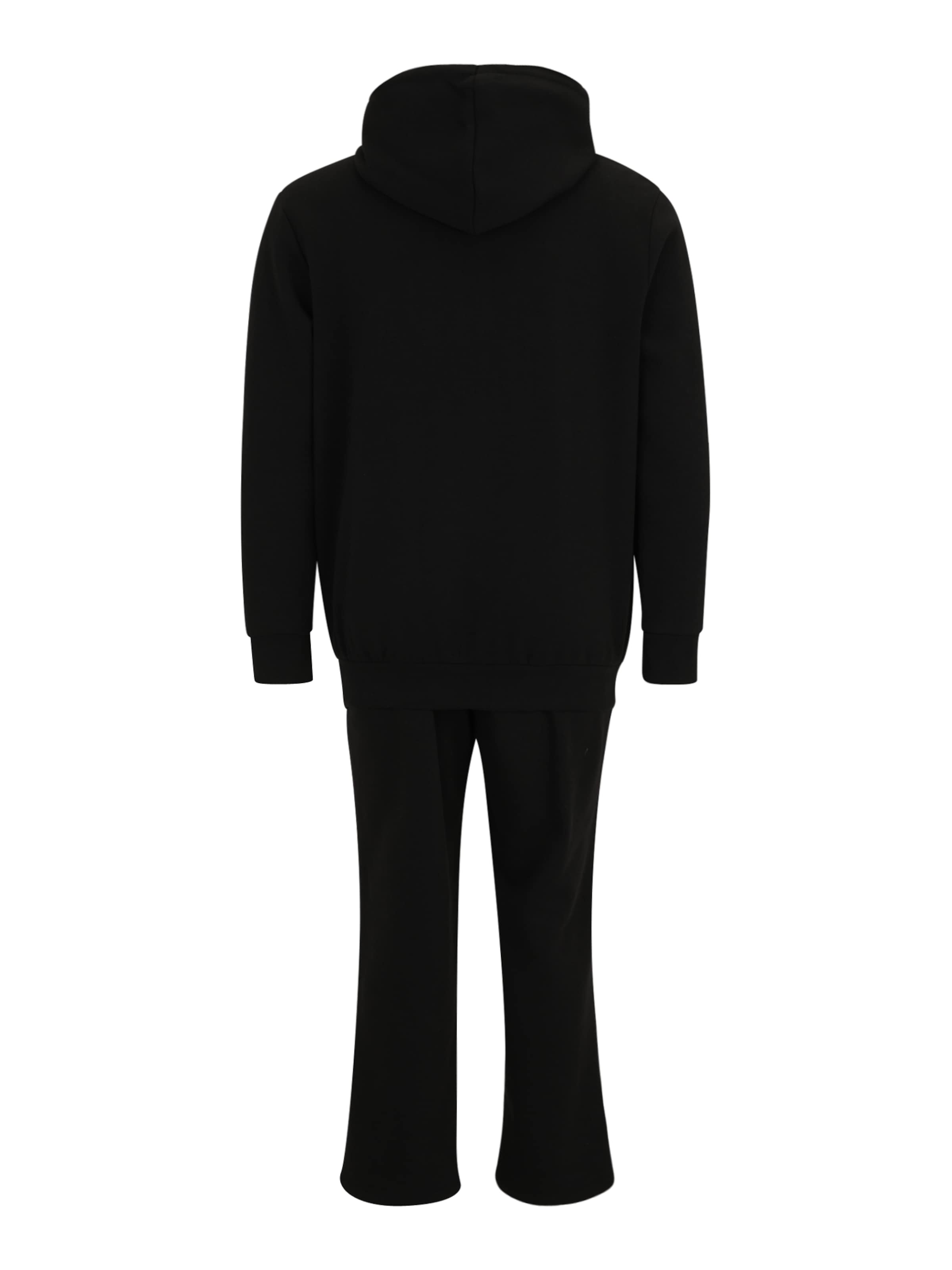 Jack & Jones Plus Joggingová súprava 'JJVESTERBRO' - Čierna