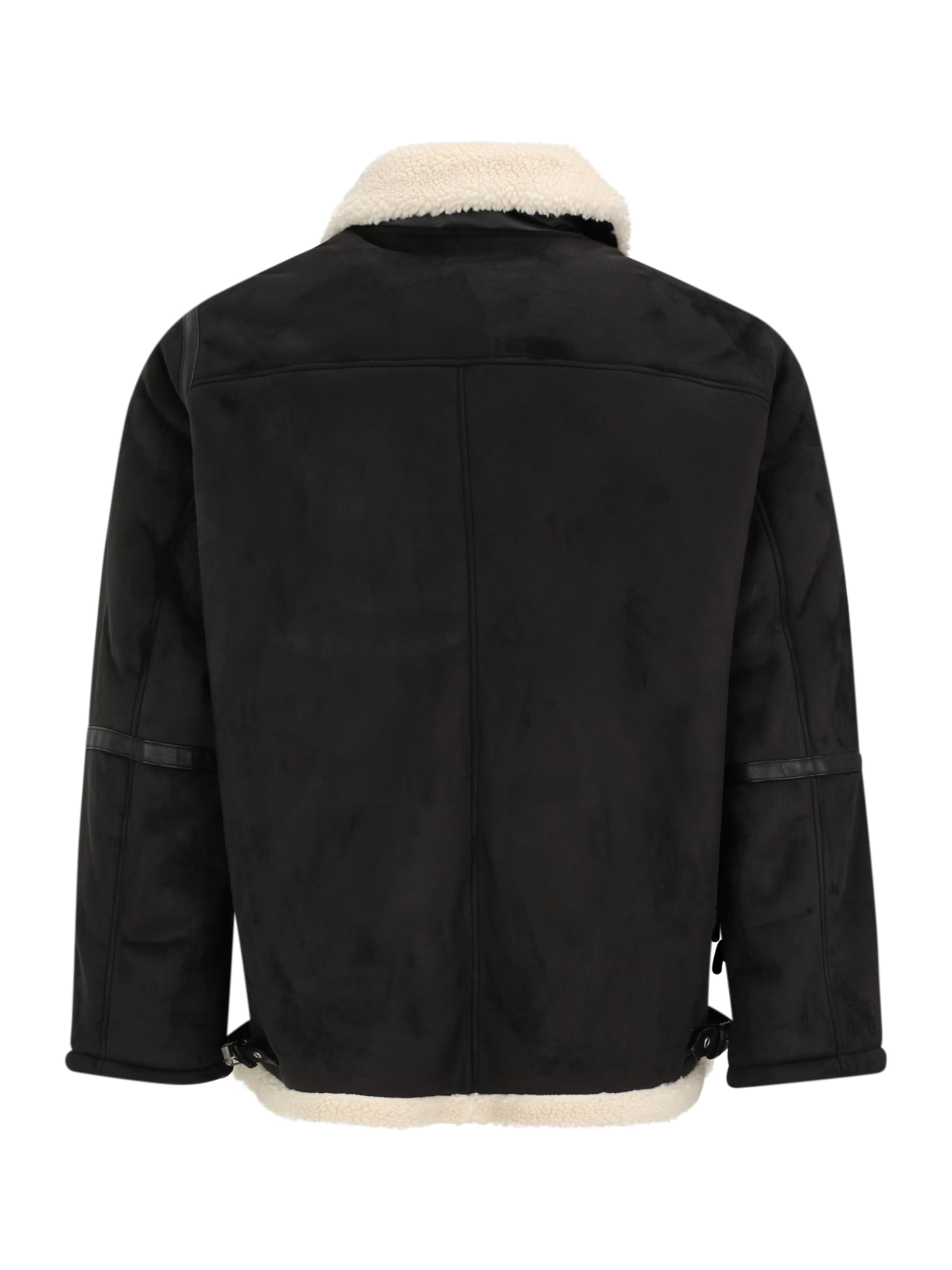 Veste mi-saison 'JJCOLE' Jack & Jones Plus en noir