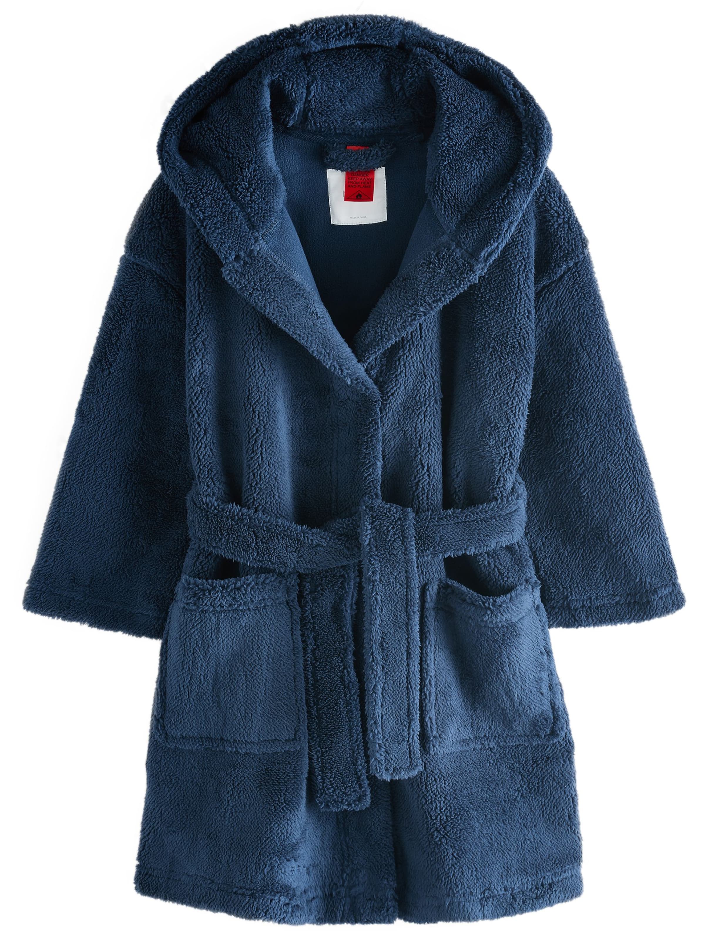 Next Bathrobe in Blue: front
