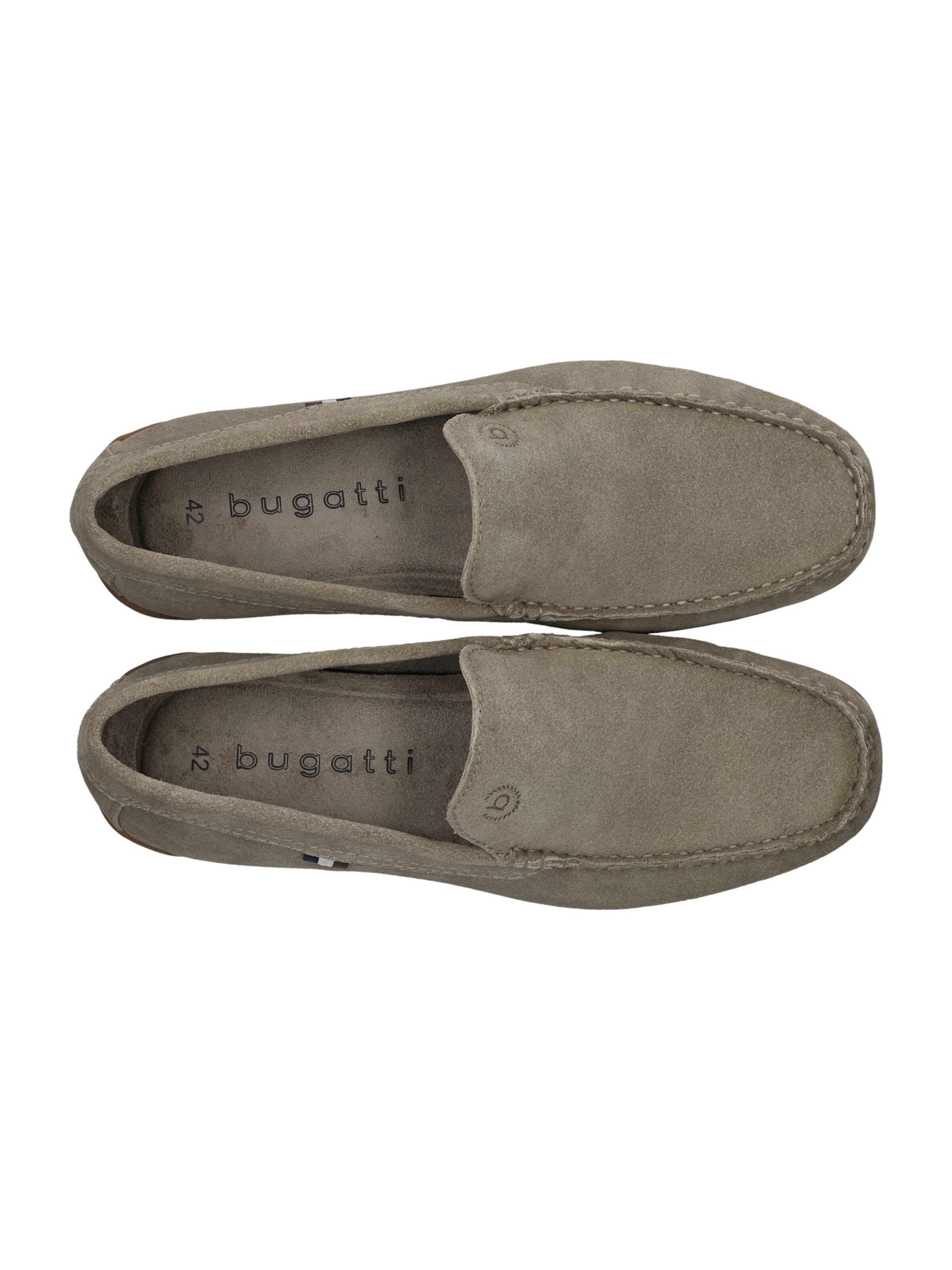 bugatti Мокасини в зелено