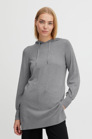 b.young Sweater in Grey: front