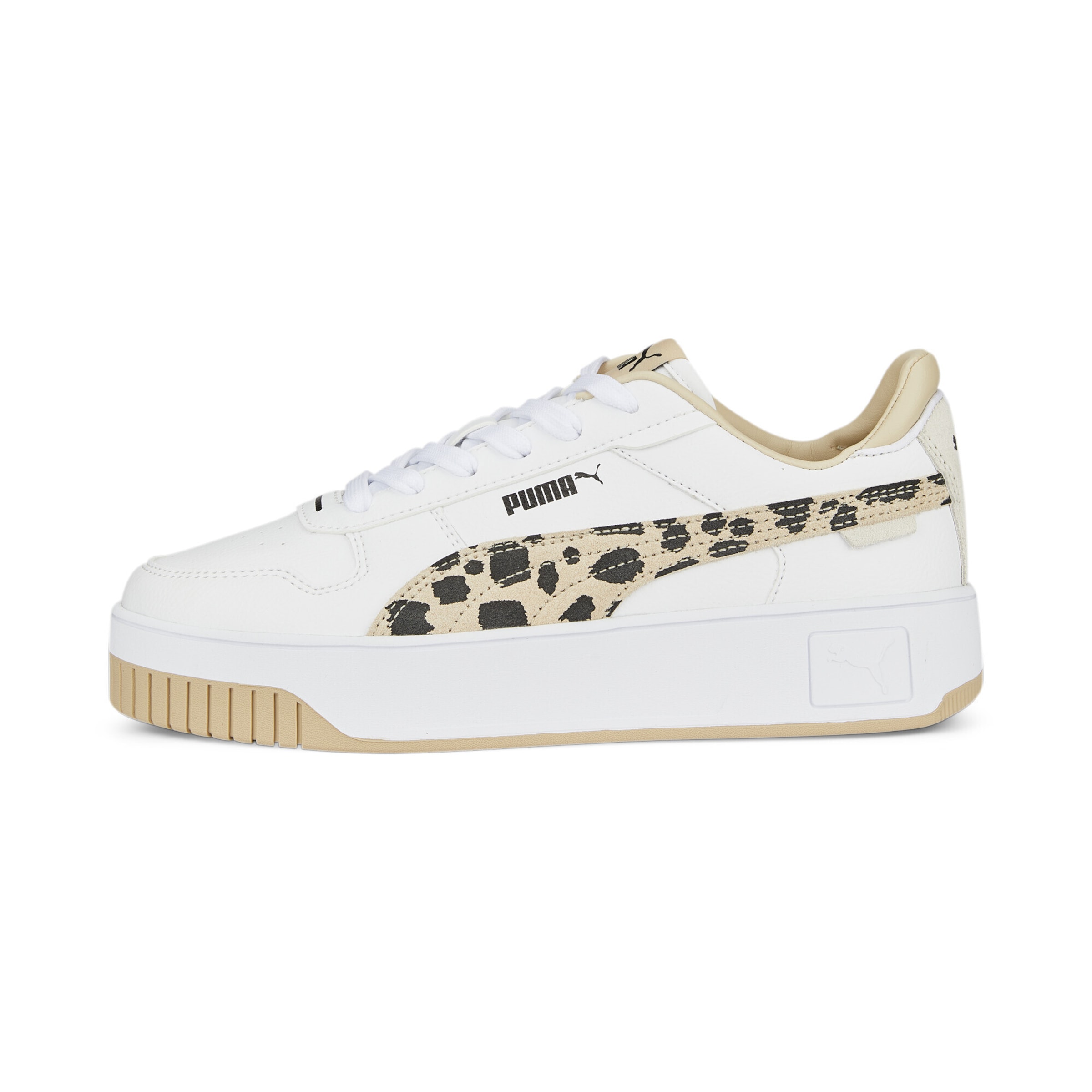 PUMA Σνίκερ χαμηλό 'Carina' σε λευκό: μπροστά