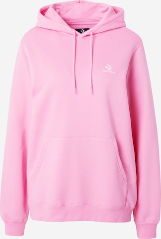 CONVERSE Sweatshirt i rosa: framsida