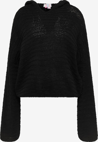 Pull-over IZIA en noir : devant