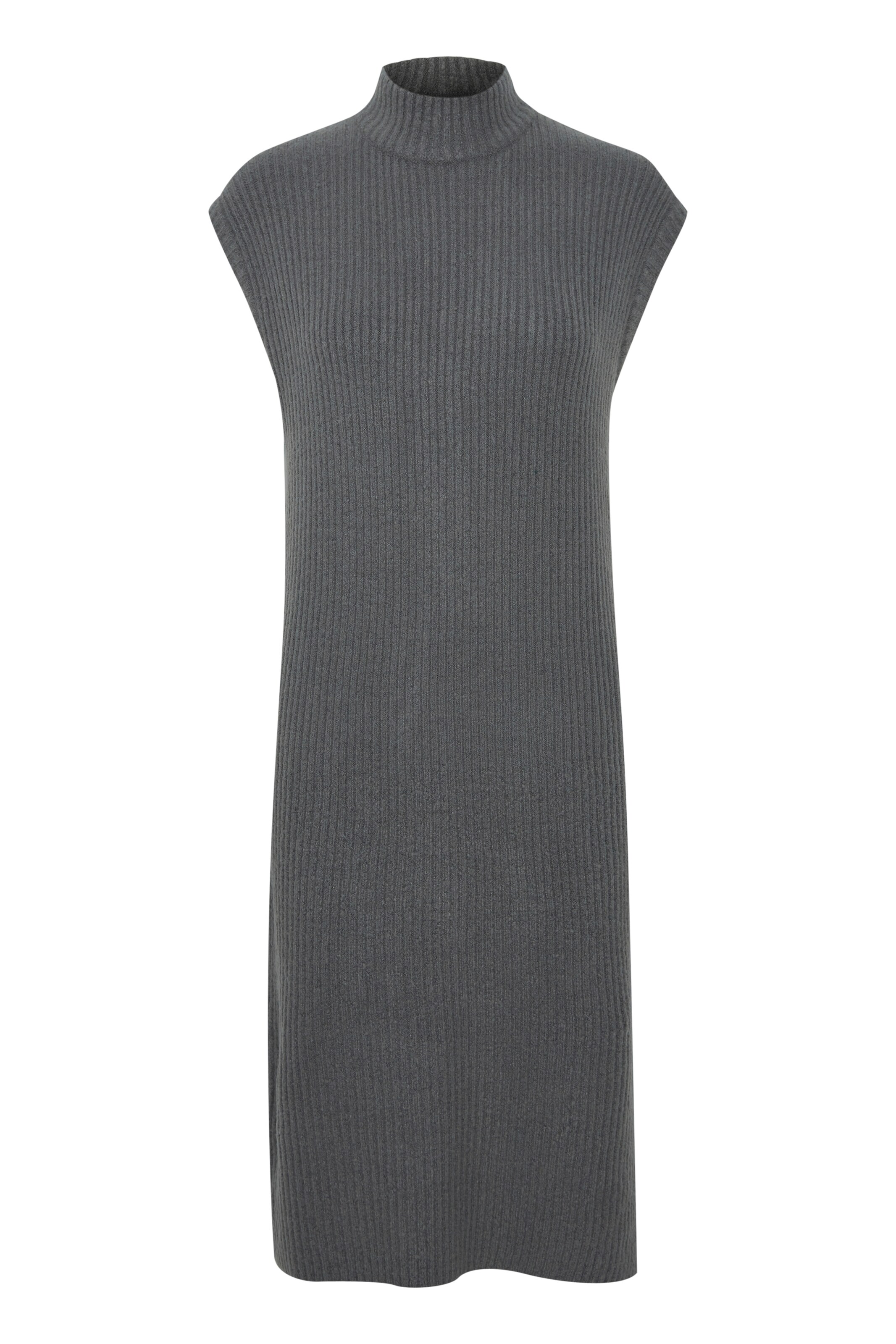 b.young Strikkjole 'Nora' i mørkegrå, Produktvisning