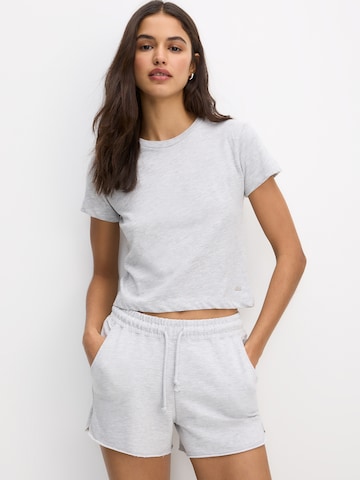 Pull&Bear Sweat suit in Grey: front