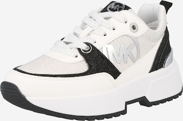 Michael Kors Kids Sneakers 'Cosmo Sport' in White: front