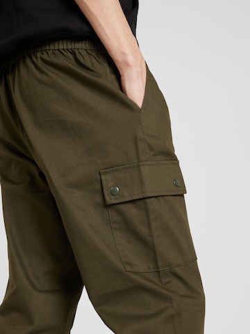 JACK & JONES Regular Cargo Pants 'BILL NAP' in Brown