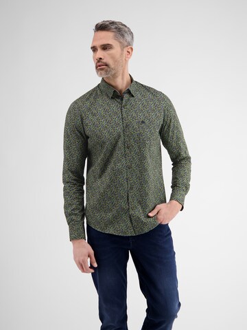 Coupe regular Chemise LERROS en vert : devant