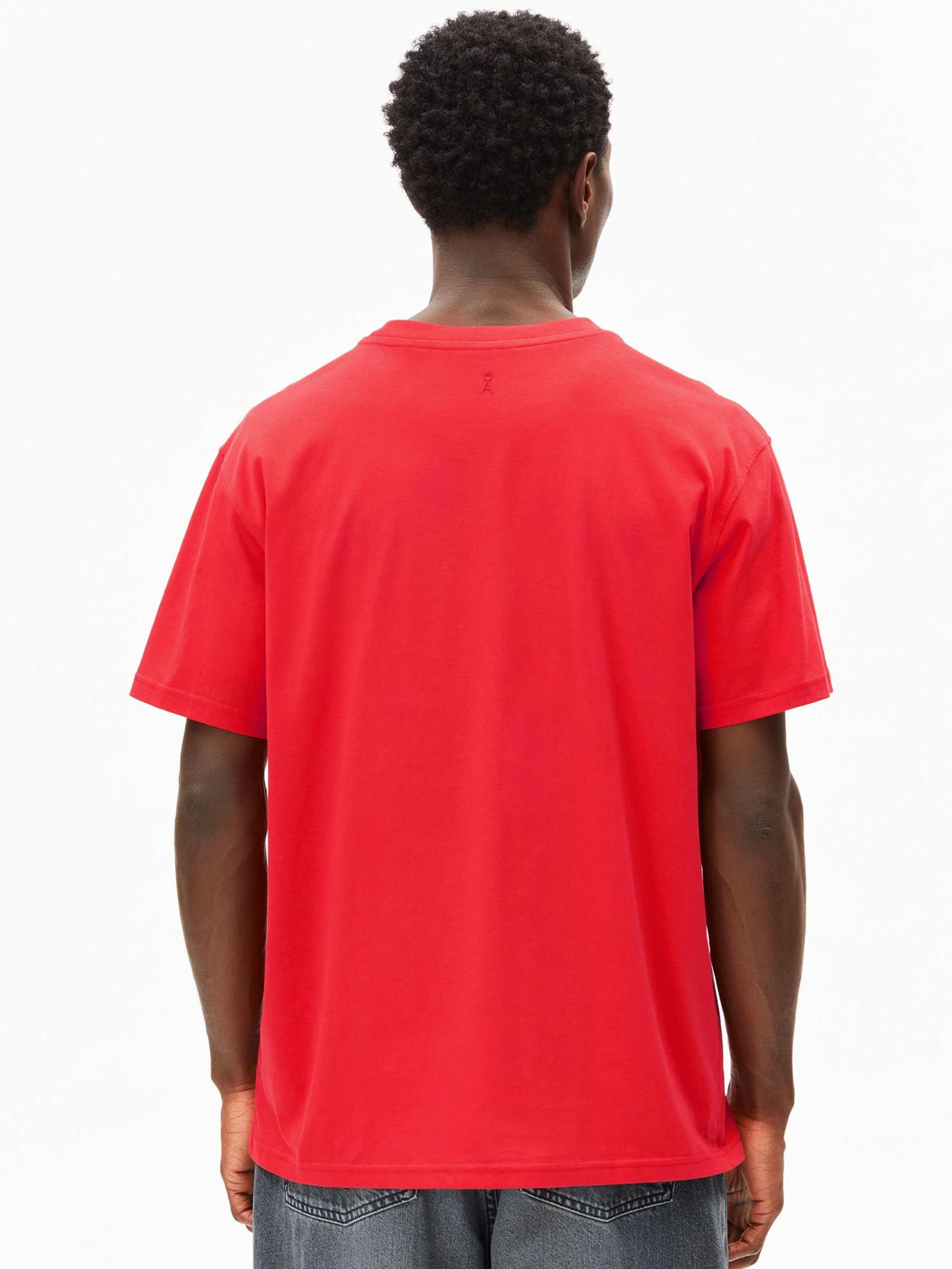 ARMEDANGELS T-Shirt in Rot: Vorderseite