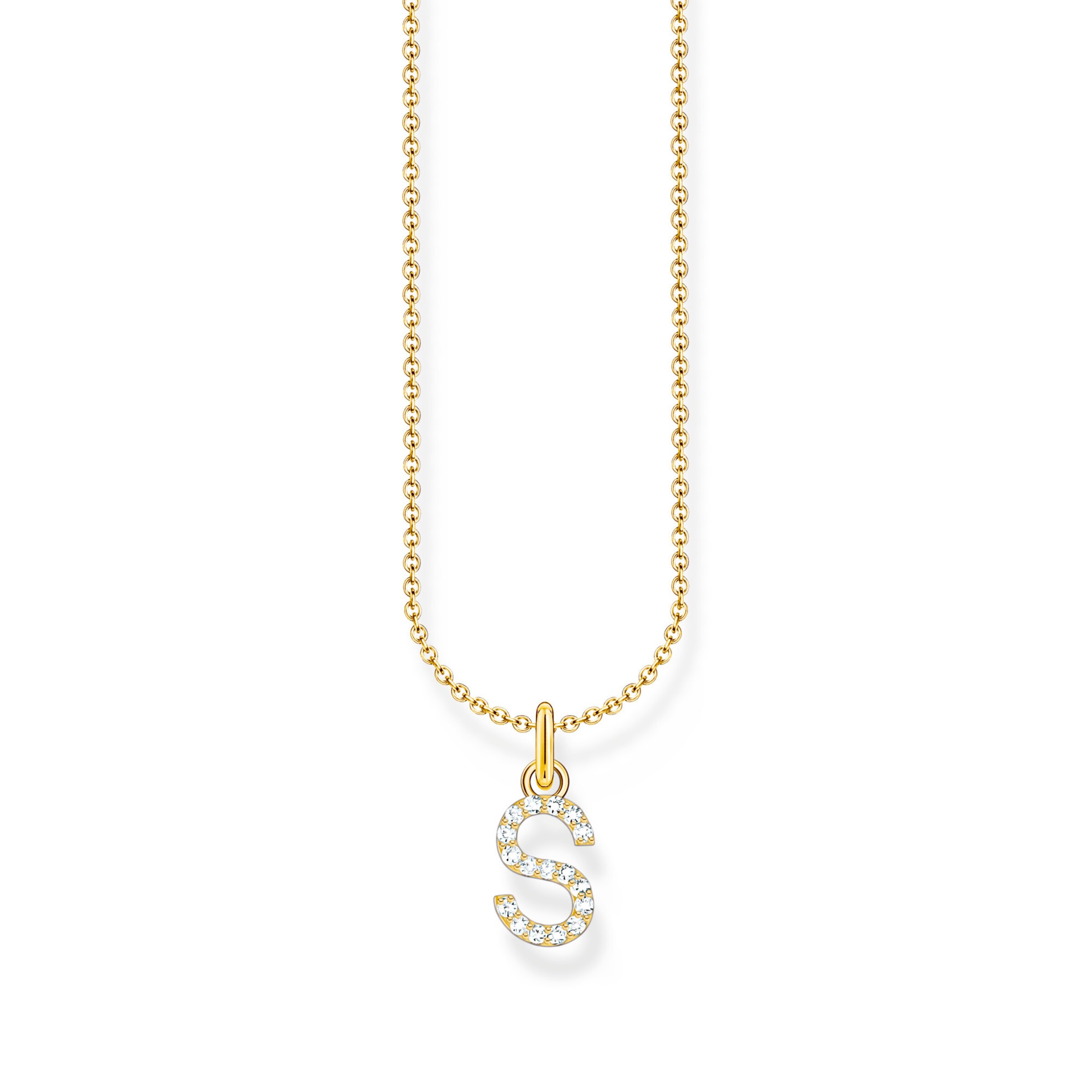 Thomas Sabo Kette in Gold: Vorderseite
