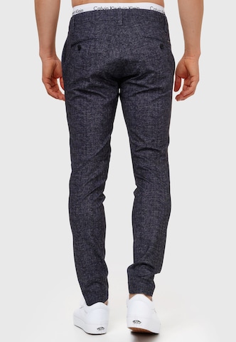 INDICODE JEANS Regular Chino Pants 'Rodekro' in Grey