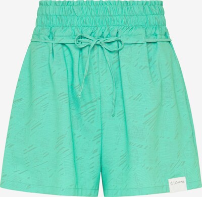SOMWR Pantalon 'SHORT CRIME' en gris / vert / blanc, Vue avec produit
