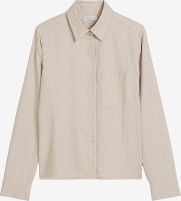Marc O'Polo Blouse in Beige: voorkant