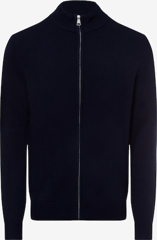 Andrew James Strickjacke in Blau: Vorderseite