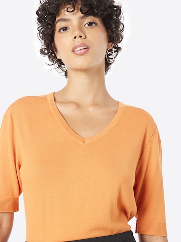 MORE & MORE Pullover in Orange