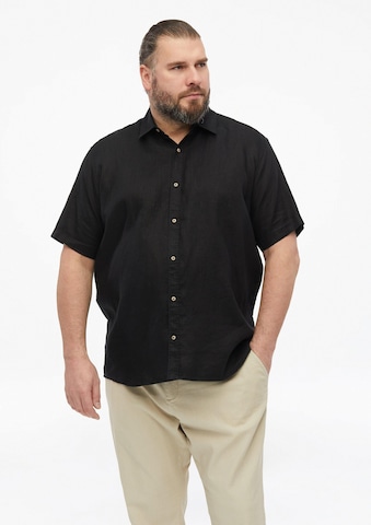 Coupe regular Chemise s.Oliver en noir : devant