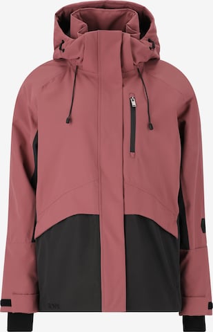 SLOPE Athletic Jacket 'Kenai' in Red: front
