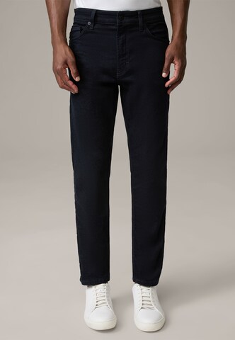 Coupe slim Jean 'Seb' STRELLSON en bleu : devant