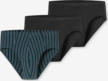 SCHIESSER Slip in Grün: Vorderseite