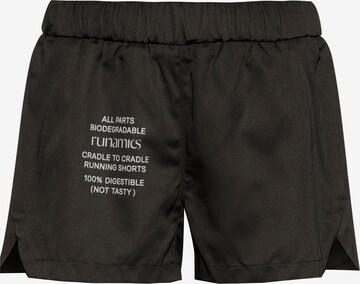 Runamics Regular Athletic Pants 'C2C' in Black: front