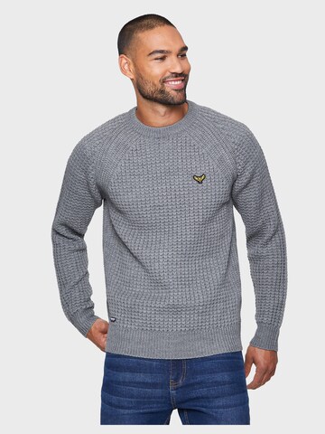 Threadbare Sweater 'Macsen' in Grey: front
